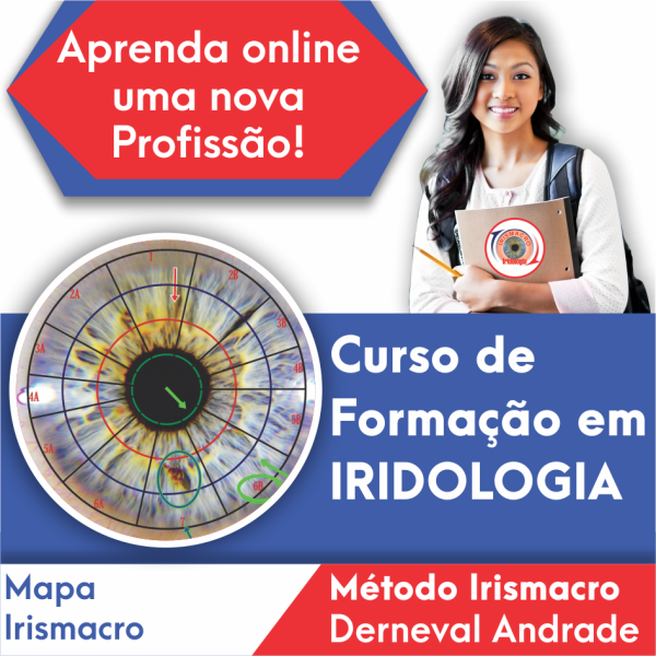 CURSO 100% ONLINE DE FORMAÇÃO EM IRIDOLOGIA PSICO-ORGÂNICA